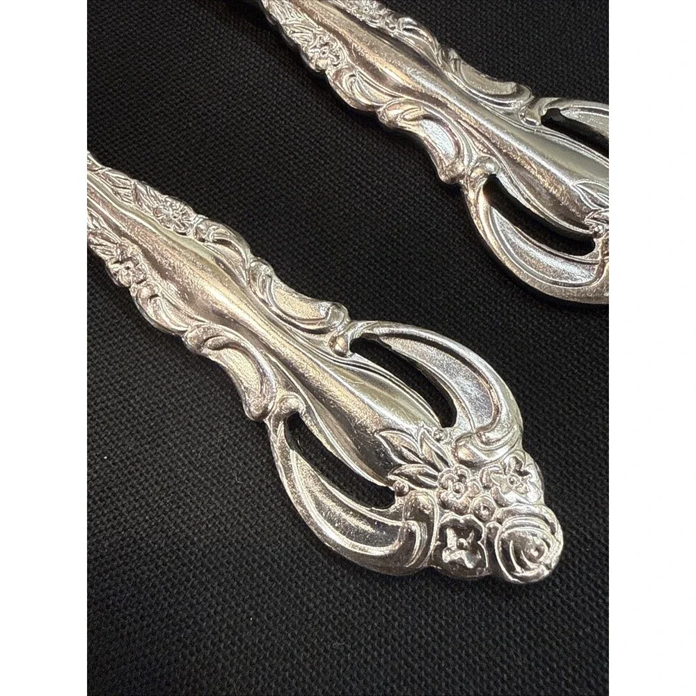 Wallace Stainless COUNTESS Set of 4 Dinner Forks M 18/10 China Flatware EUC